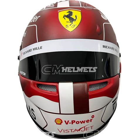 Charles Leclerc 2022 United States Gp F1 Replica Helmet Full Size Cm