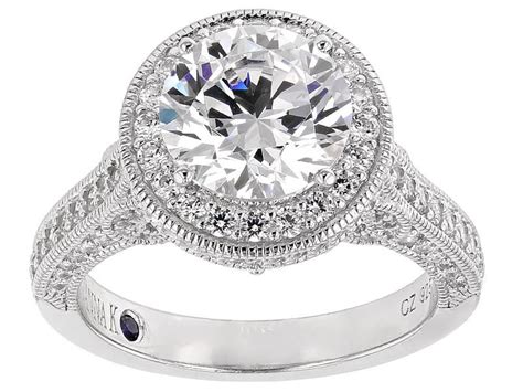 Vanna K Tm For Bella Luce R 656ctw Platineve Tm Ring 452ctw