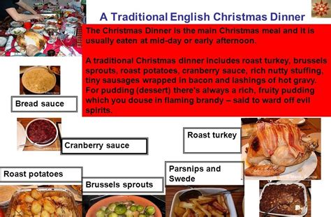 Anatomy of a british christmas dinner anglophenia. Traditional English Christmas Dinner Menu / A Traditional ...