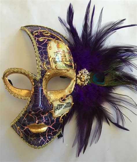 Venetian mask society offers a vast selection of authentic masquerade masks. Venetian Mardi Gras Mask | Carnival masks, Masks ...