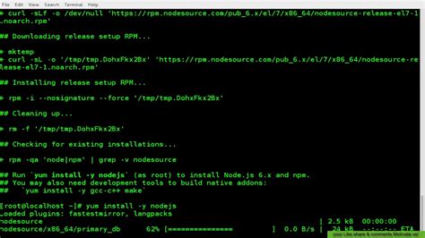 How To Install Latest Nodejs And Npm On Centos 7