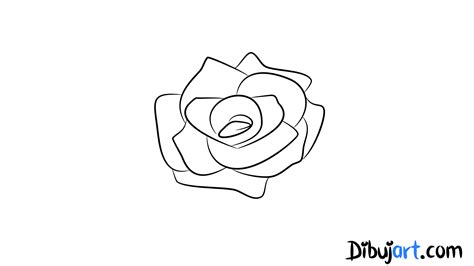 Imagenes De Rosas Para Dibujar Faciles O Bien Descargar Y Calcar Muy