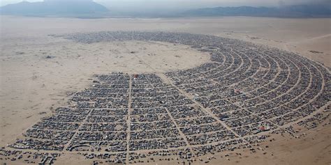 One Photo Reveals How Insanely Big Burning Man Is