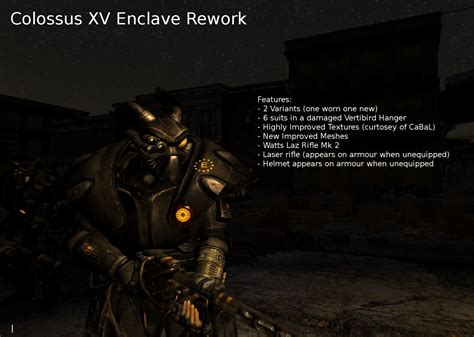 Xv Enclave Rework At Fallout New Vegas Mods And Community