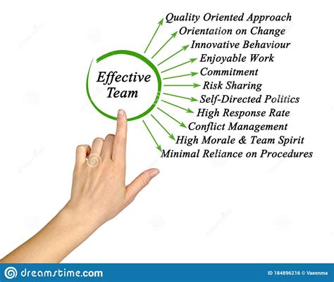 Characteristics Of Effective Team Stock Photo - Image of female ...