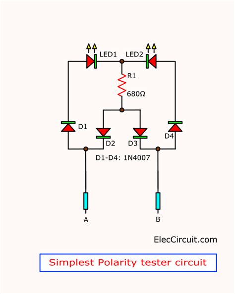 Battery Polarity Circuit Diagram