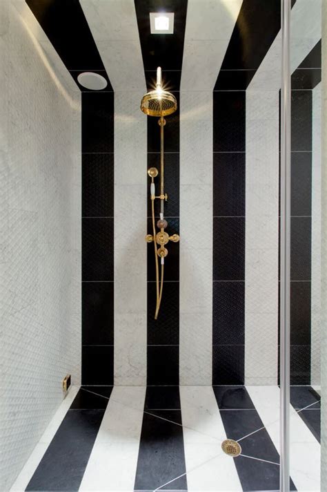 What you still get is washing colors with detergent for whites: 36 black and white shower tile ideas and pictures 2020