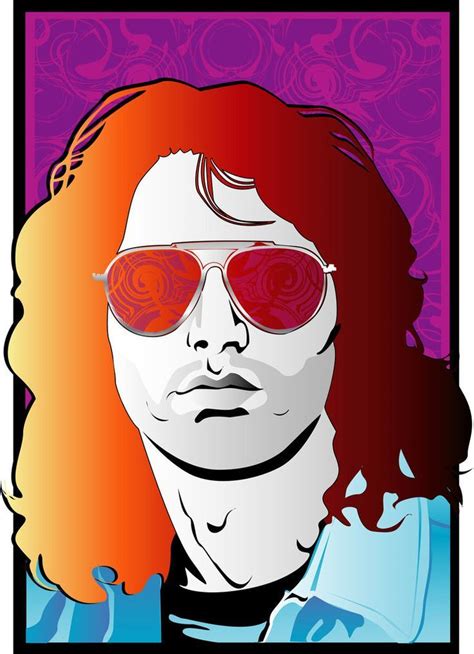 Pin By Navajo31 On Rock On Musical Art Jim Morrison Pop Art Drawing
