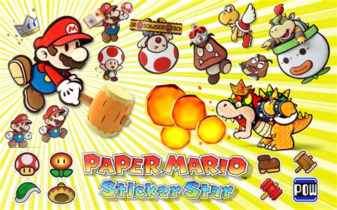 Paper Mario Sticker Star Wallpaper Mario Photo 37744338 Fanpop