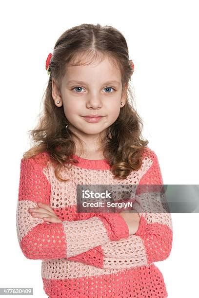 Thoughtful Pretty Preschool Girl Stock Photo Download Image Now