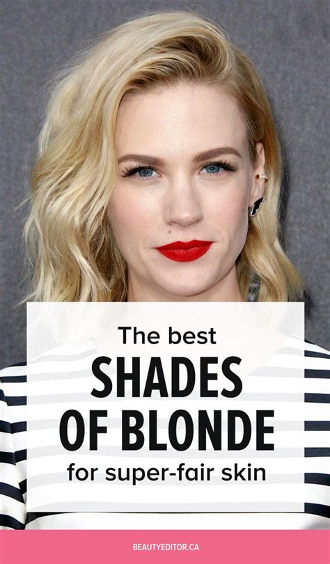 Ask A Hairstylist The Best Shades Of Blonde For Fair Skin In 2023