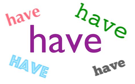 How to pronounce 'have'.