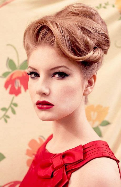 1950s Updo Hairstyles For Long Hair