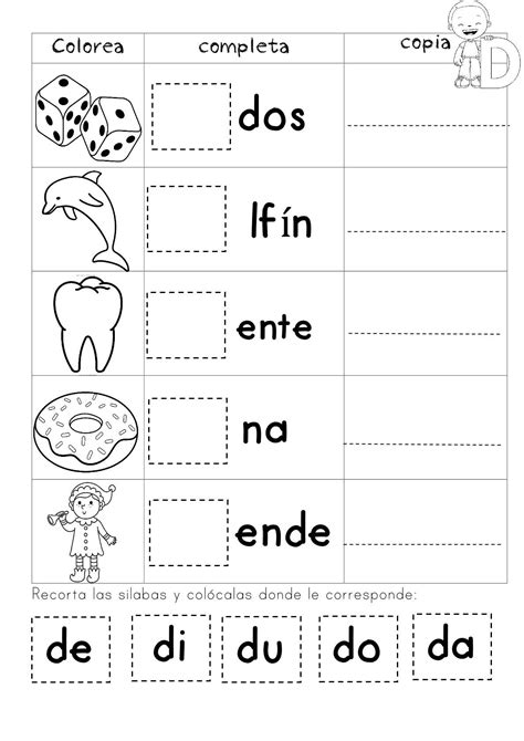 Mi Cuadernillo de Sílabas IE Página Imagenes Educativas