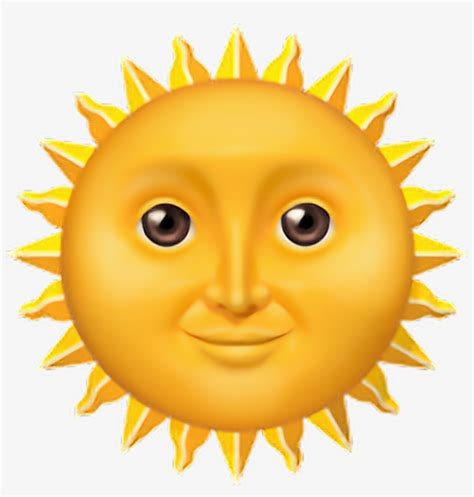 Sun With Face Emoji Sunface Sun Face Emoji Emotico Sonne Whatsapp My