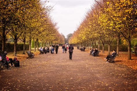 The Broadwalk In Autumn In Regents Park London Flickr