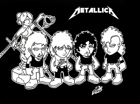 Metallica Coloring Page Metallica Tickets Tour Dates Concerts 2022