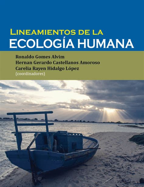 Pdf Lineamientos De La Ecología Humana