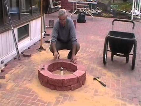How to make fire in pizza oven burning wood educational free tutorials with pictures. make your own gas fire pit part 1 of 10 - YouTube