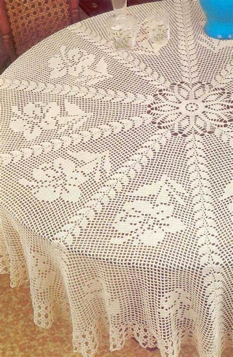 Free Crochet Round Pineapple Tablecloth Pattern Bing Images Вязание