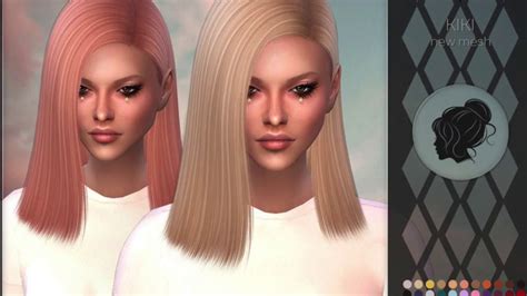 Sims 4 Alpha Hair Female