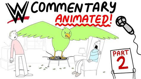 Wwe Commentary Animated Part 2 Youtube