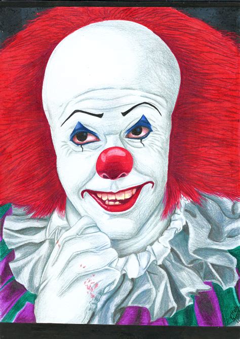 Pennywise It 1990 By Eltonds On Deviantart