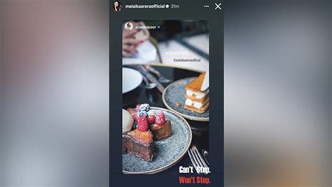 Malaika Arora And Arjun Kapoor Are Gushing Over This Delicious Dessert