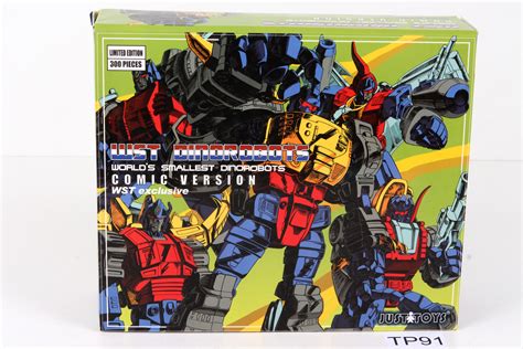 Sealed 3rd Party Transforming Figures® Justitoys WST Robots WST ...