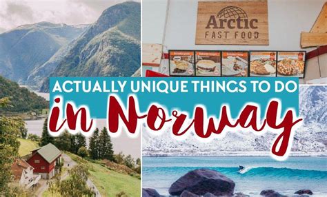57 Actually Unique Things To Do In Norway Heart My Backpack