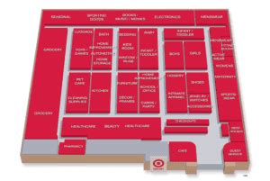 Target Store Layout Map