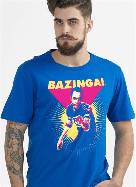Camiseta The Big Bang Theory Bazinga