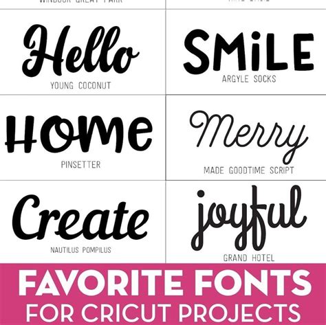 12 Best Fonts For Cricut In 2022 Freecursive Tvc
