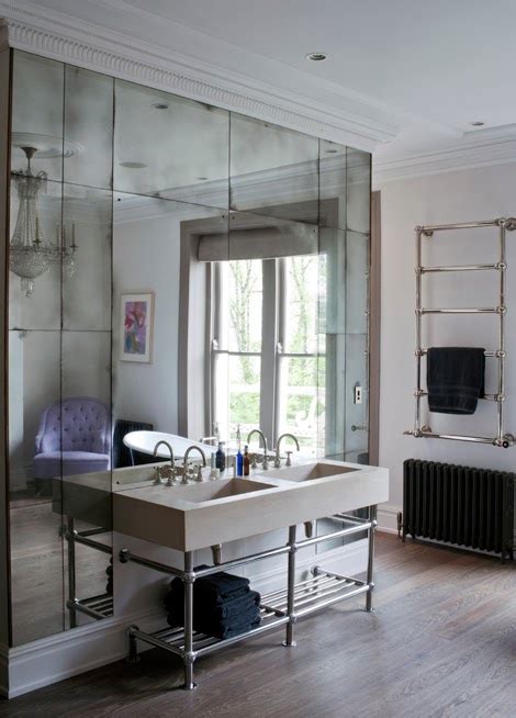 Mirror panam led sloping ceiling. To da loos: Gorgeous floor to ceiling mirrors behind the ...