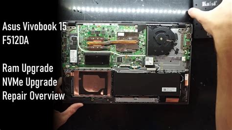 Asus Vivobook 15 Ram And Hard Drive Upgrade Youtube