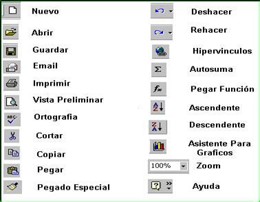 Iconos De Word Y Sus Funciones