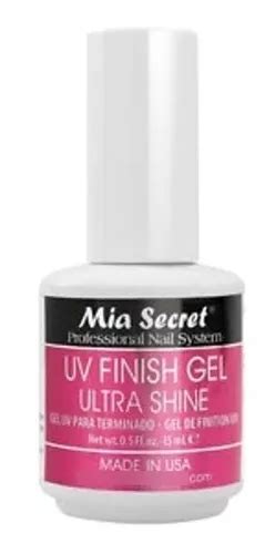 Top Para Esmaltado Permanente Mia Secret Uv Finish Cuotas Sin Interés