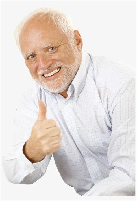 Harold Thumbs Up Transparent Png 845x1213 Free Download On Nicepng