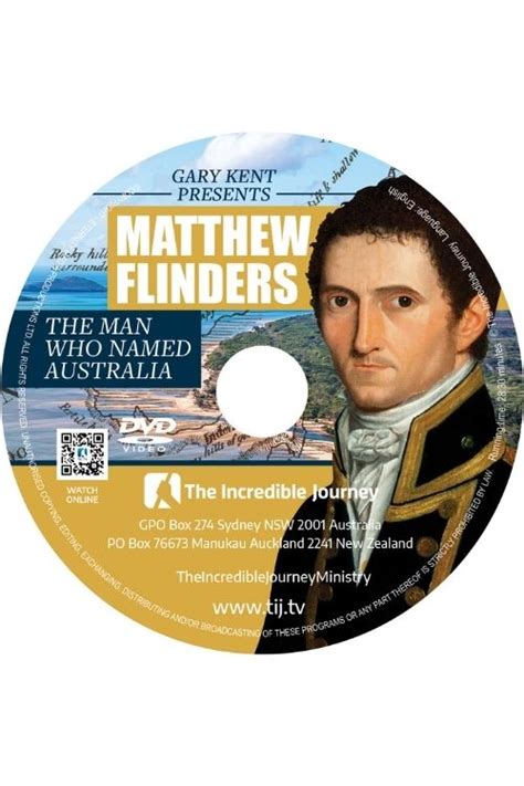 Matthew Flinders The Man Who Named Australia Dvd In Sleeve The