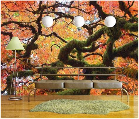 Wall26 Gnarly Japanese Maple Tree Removable Wall Mural