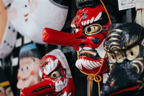The Dark Stories Behind Japanese Festival Masks Tokyo Weekender