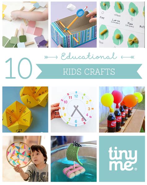 10 Educational Kids Crafts Tinyme Blog