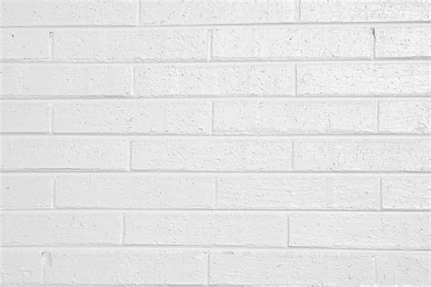 White Painted Brick Wall Texture Picture Free Photograph Photos