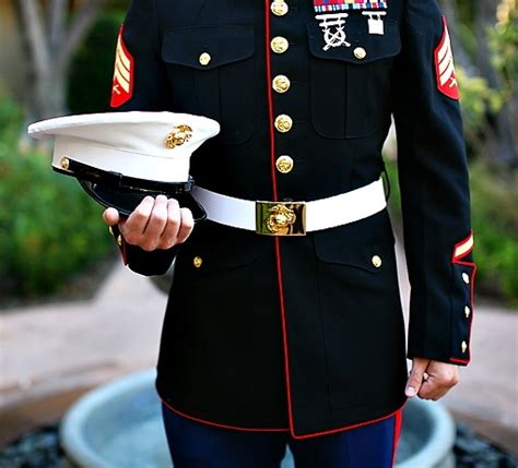 Ed Ryan United States Marine Corps Dress Blue Uniform