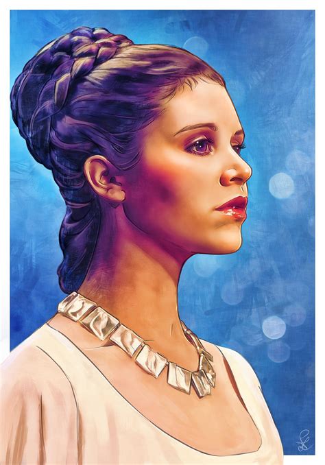 Fan Art Princess Leia Rstarwars