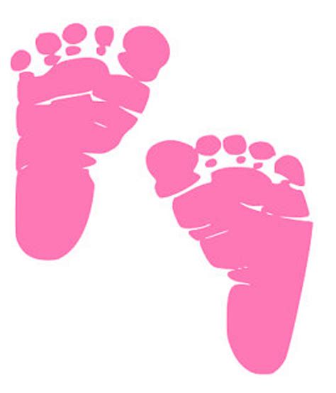 Baby Feet Clipart Footprints Clipart Baby Shower Clipart By Skaior