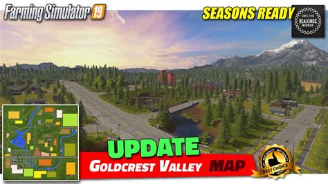 Fs19 Map Goldcrest Valley V1300 Review Youtube