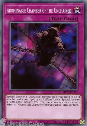 CHIM EN069 Escape Of The Unchained Common 1st Edition Mint Yu Gi Oh