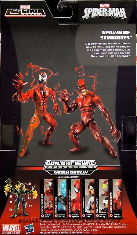 Marvel Legends Ultimate Green Goblin Series Carnage Marvel Legends