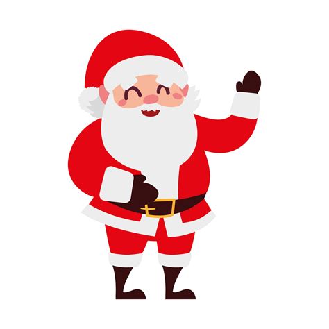 Christmas Santa Claus Funny Cartoon Character 2678776 Vector Art At